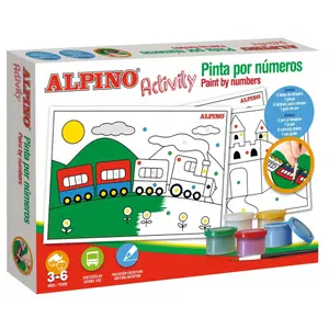 Creative alpine paint-by-numbers set Alpino image-0