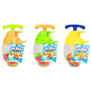 Bottle outdoor play set with 80 self-closing water balloons Alpino image-1