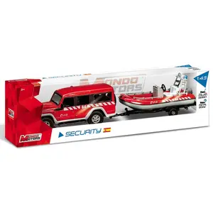 Set of action games car boat security forces in 3 models Alpino image-1