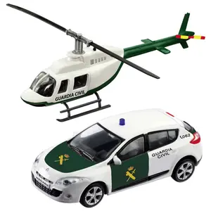Helicopter action game set with security forces car Alpino image-2
