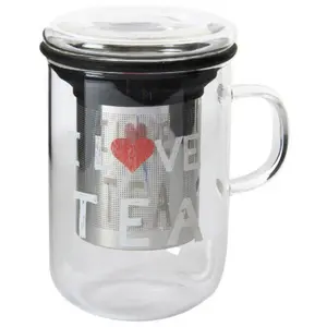 Taza de infusión Alpino I Love Borosilicate image-0