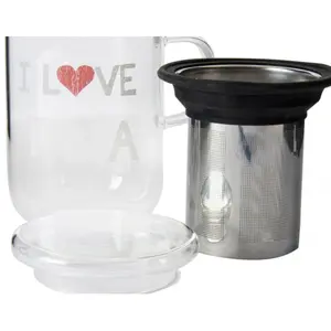 Taza de infusión Alpino I Love Borosilicate image-1