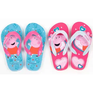 Girl's flip-flops Alpino Peppa Pig image-1