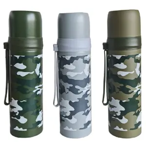 Termos mimetico con tappo di sicurezza in 3 colori Alpino image-0