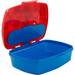 Pudełko na kanapki ze sztućcami dla dzieci Alpino Spiderman image-2
