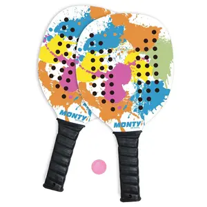 Beach games racket with ball Alpino Capots Palas Wood image-0