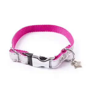 3008305-hundhalsband-alter-ego-new-disco-rosa-23-33-cm