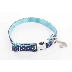 Spotty dog collar Alter Ego XS