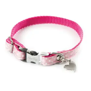 Spotty dog collar Alter Ego XS