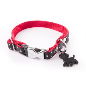 3009112-spotty-dog-collar-alter-ego-s-two-tone-black-15x23-33-cm