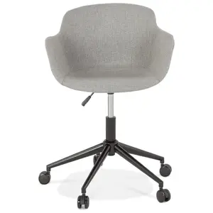 Fabric office chair on wheels Alterego Centurion image-0
