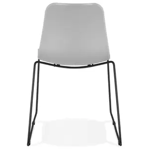 Modern chair with metal legs Alterego Expo image-1