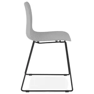 Modern chair with metal legs Alterego Expo image-2