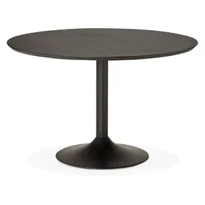 Round wooden dining table Alterego Chef image-1