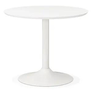 Small round dining desk table Alterego Barbar image-0