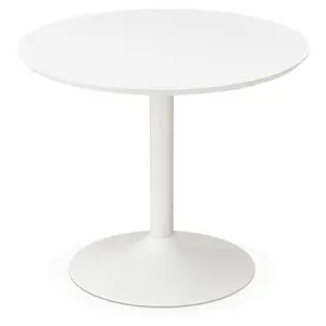Small round dining desk table Alterego Barbar image-1