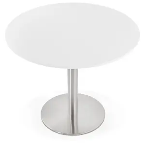 Small round dining desk table Alterego Dallas image-1