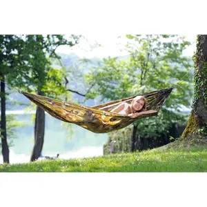 Giant hammock with rope and hooks AMAZONAS Travel image-1