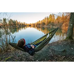 Giant hammock with rope and hooks AMAZONAS Travel image-2