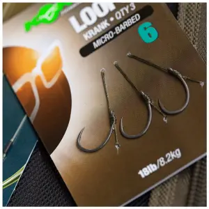 Ami Loop Rigs Taglia 4 Krank 18lb (x3)