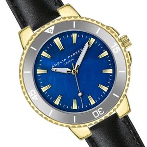 Orologio imbottito e cucito liscio donna Amelia Parker Orcena image-1