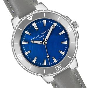 Women's padded and stitched smooth watch Amelia Parker Aquelle image-1