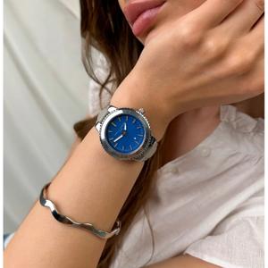 Women's padded and stitched smooth watch Amelia Parker Aquelle image-4