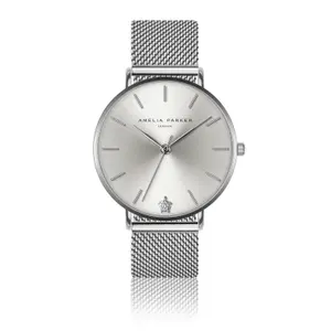 Orologio da donna Amelia Parker Capsule Grey Mesh Mesh