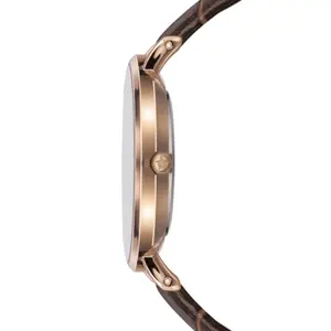 Reloj de piel para mujer Amelia Parker Gold Sky image-3