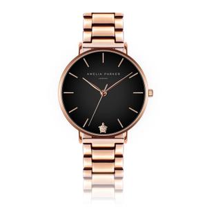 Damenuhr Amelia Parker Midnight Moon Link image-0