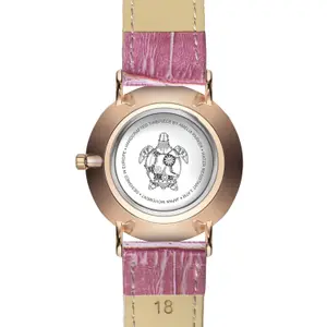 Reloj de piel para mujer Amelia Parker Eternity Pink image-1
