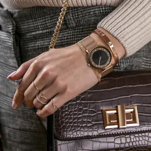 Women's watch and watchband Amelia Parker Coral image-1