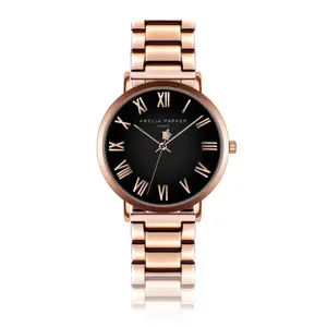 Dameshorloge Amelia Parker Grand Noir Link image-0