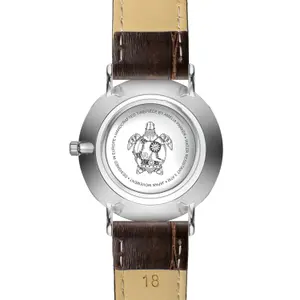 Relógio de cabedal para mulheres Amelia Parker Grand Blanc Brown image-2