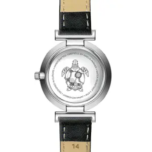 Montre cuir femme Amelia Parker Night Shore Black image-1