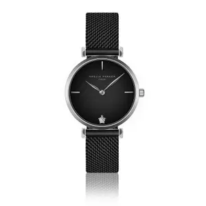 Reloj de mujer Amelia Parker Night Shore Black Mesh image-0