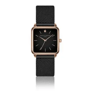Women's watch Amelia Parker Night Plaza Black Mesh