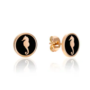 Boucles d'oreilles femme Amelia Parker Coralia image-0