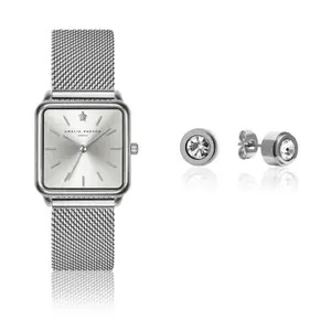 Montre et boucles d'oreilles femme Amelia Parker Plaza image-0