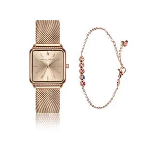 Reloj para mujer Amelia Parker Gold Plaza image-0