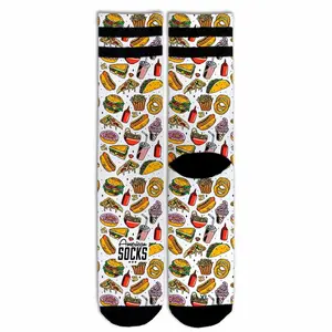 Socks American Socks Junk Food image-0