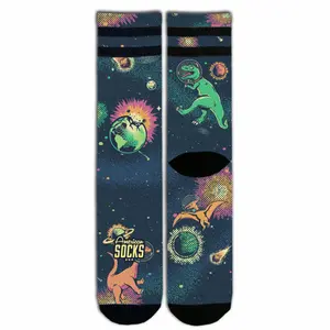 Calzini American Socks Space Dino image-1