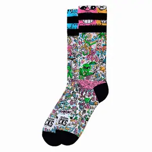 Chaussettes American Socks Doodle image-1