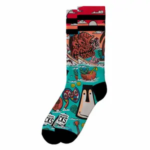 Chaussettes American Socks Tiki Surf image-1