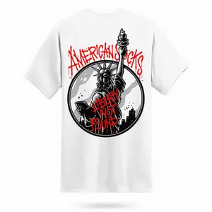 T-Shirt American Socks Freedom is a lie image-1