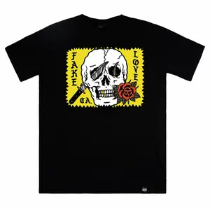 T-Shirt American Socks Fake Love image-0
