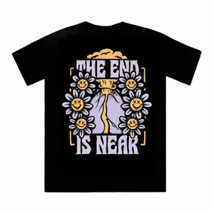 T-Shirt American Socks The End Is Near image-1
