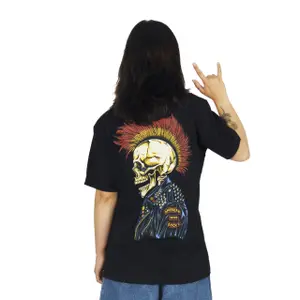T-Shirt American Socks Punks not Dead image-3