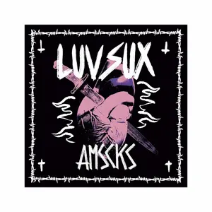 Bandana American Socks Love Sucks image-0