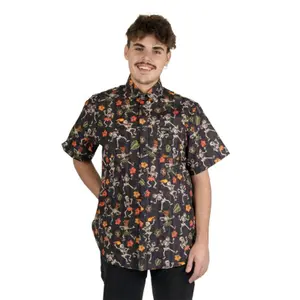 Chemise American Socks Dancing Skeletons image-1